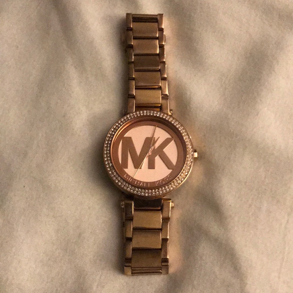 Rose Gold Michael Kors watch